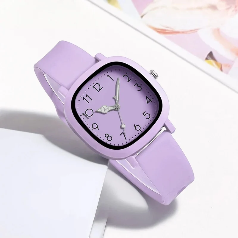 Mode Frauen Uhr Silikon Quarz Armbanduhren Für Frauen Uhr Weihnachten Geschenk Valentinstag Damen Uhren Reloj Mujer