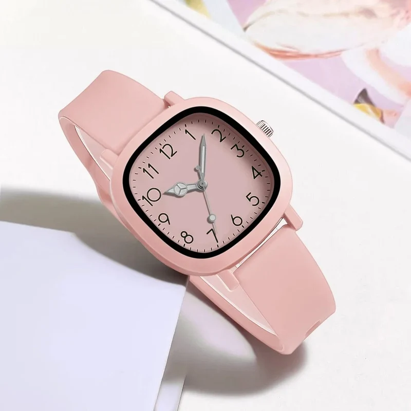 Mode Frauen Uhr Silikon Quarz Armbanduhren Für Frauen Uhr Weihnachten Geschenk Valentinstag Damen Uhren Reloj Mujer