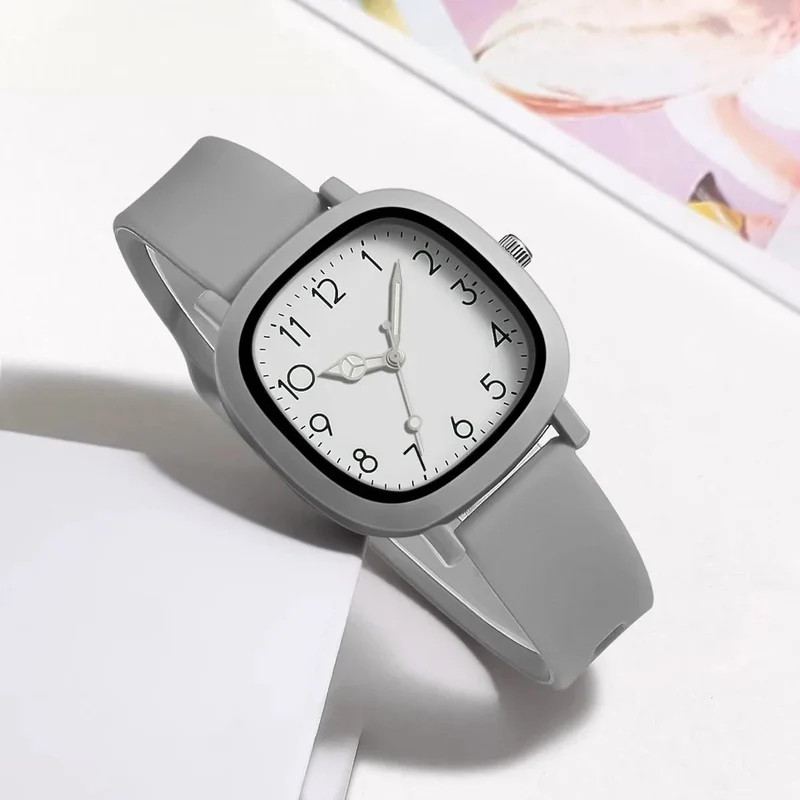 Mode Frauen Uhr Silikon Quarz Armbanduhren Für Frauen Uhr Weihnachten Geschenk Valentinstag Damen Uhren Reloj Mujer