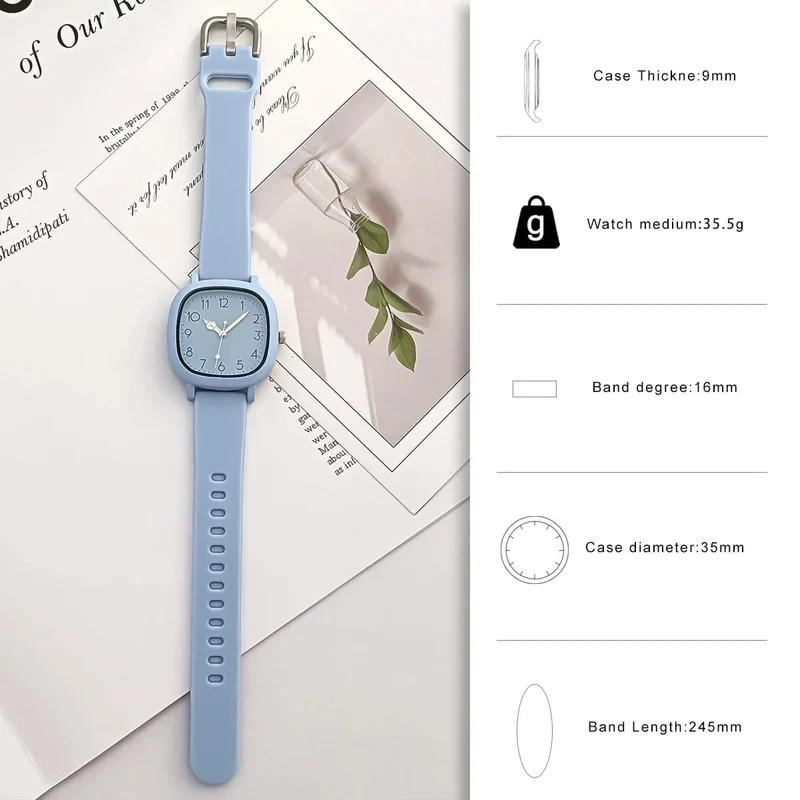 Mode Frauen Uhr Silikon Quarz Armbanduhren Für Frauen Uhr Weihnachten Geschenk Valentinstag Damen Uhren Reloj Mujer