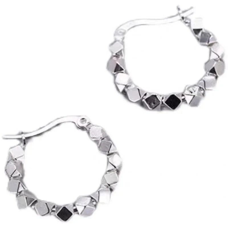 925 Sterling Silber Heißer Verkauf creolen Einfache Temperament Exquisite Heißer Semale Sexy Schmuck Geschenk
