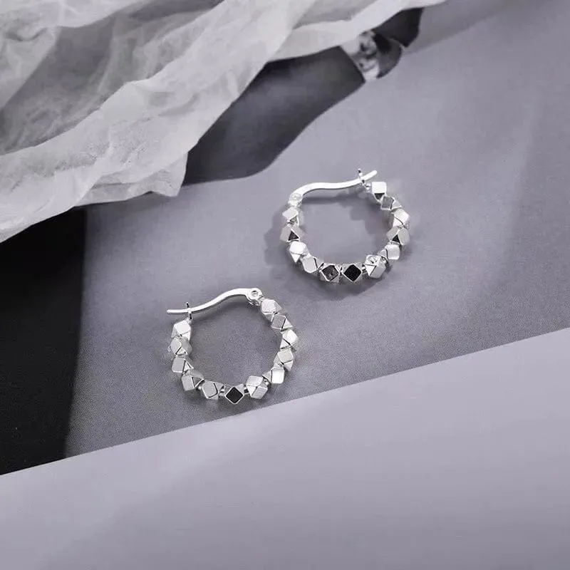 925 Sterling Silber Heißer Verkauf creolen Einfache Temperament Exquisite Heißer Semale Sexy Schmuck Geschenk