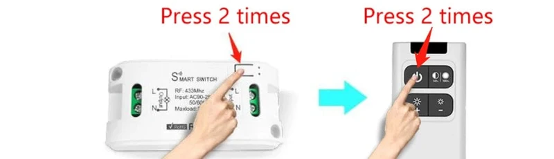 RF 433 Mhz Universal Wireless Smart Licht Dimmer Schalter Fernbedienung schalter DC 5V 12V 24V 48V Relais Mini Empfänger für Licht
