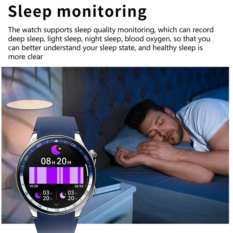 Neu Für OPPO Uhr X Business Smart Uhr Männer AMOLED HD Bildschirm 32G Speicher Herz Rate Sport