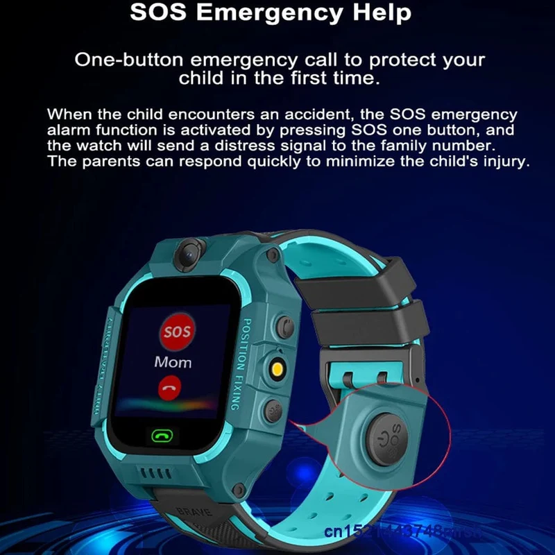 Kinder Smart Watch LBS Position Baby Phone 2G Uhr Taschenlampe Kamera SOS Kinder Smartwatch für Jungen Mädchen Geschenke PK Q12 Q15