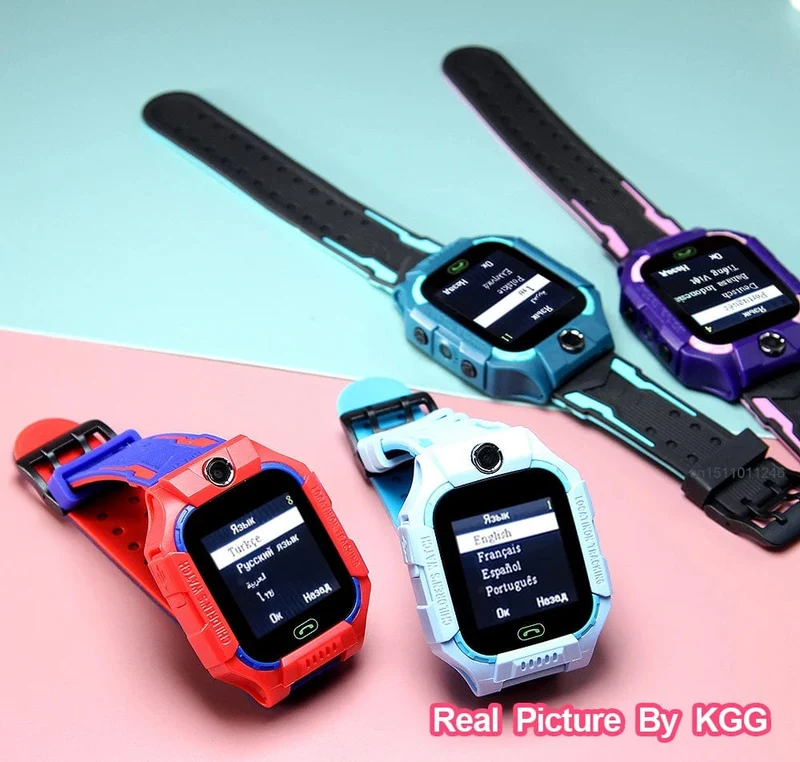 Kinder Smart Watch LBS Position Baby Phone 2G Uhr Taschenlampe Kamera SOS Kinder Smartwatch für Jungen Mädchen Geschenke PK Q12 Q15