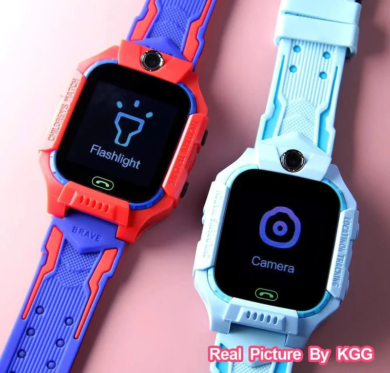 Kinder Smart Watch LBS Position Baby Phone 2G Uhr Taschenlampe Kamera SOS Kinder Smartwatch für Jungen Mädchen Geschenke PK Q12 Q15