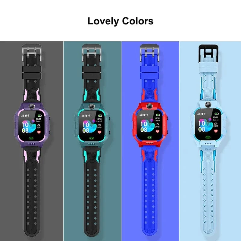 Kinder Smart Watch LBS Position Baby Phone 2G Uhr Taschenlampe Kamera SOS Kinder Smartwatch für Jungen Mädchen Geschenke PK Q12 Q15