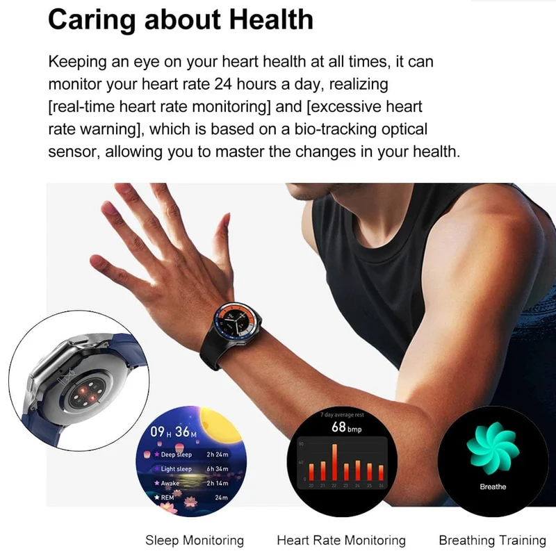 Neu Für OPPO Uhr X Smart Uhr Männer Sport & Fitness Armband 32Gb Große Speicher TWS Kopfhörer Musik Player BT Anruf Smartwatch