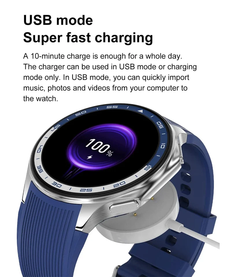 Neu Für OPPO Uhr X Smart Uhr Männer Sport & Fitness Armband 32Gb Große Speicher TWS Kopfhörer Musik Player BT Anruf Smartwatch