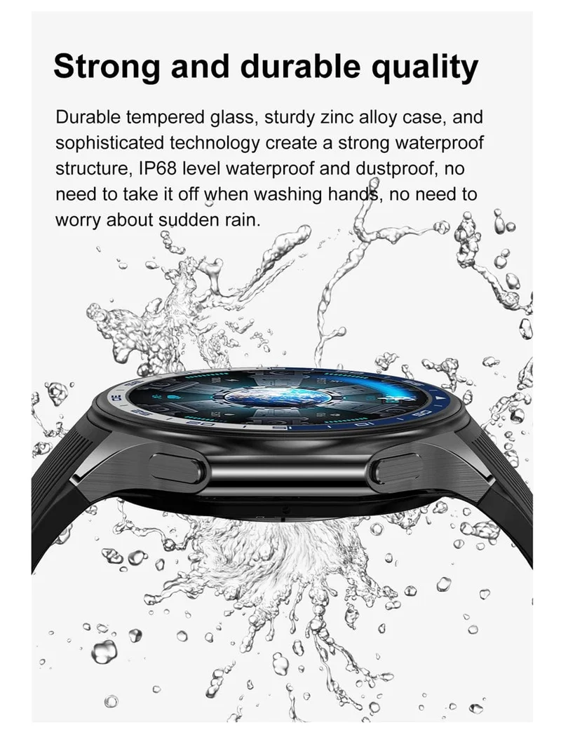 Neu Für OPPO Uhr X Smart Uhr Männer Sport & Fitness Armband 32Gb Große Speicher TWS Kopfhörer Musik Player BT Anruf Smartwatch