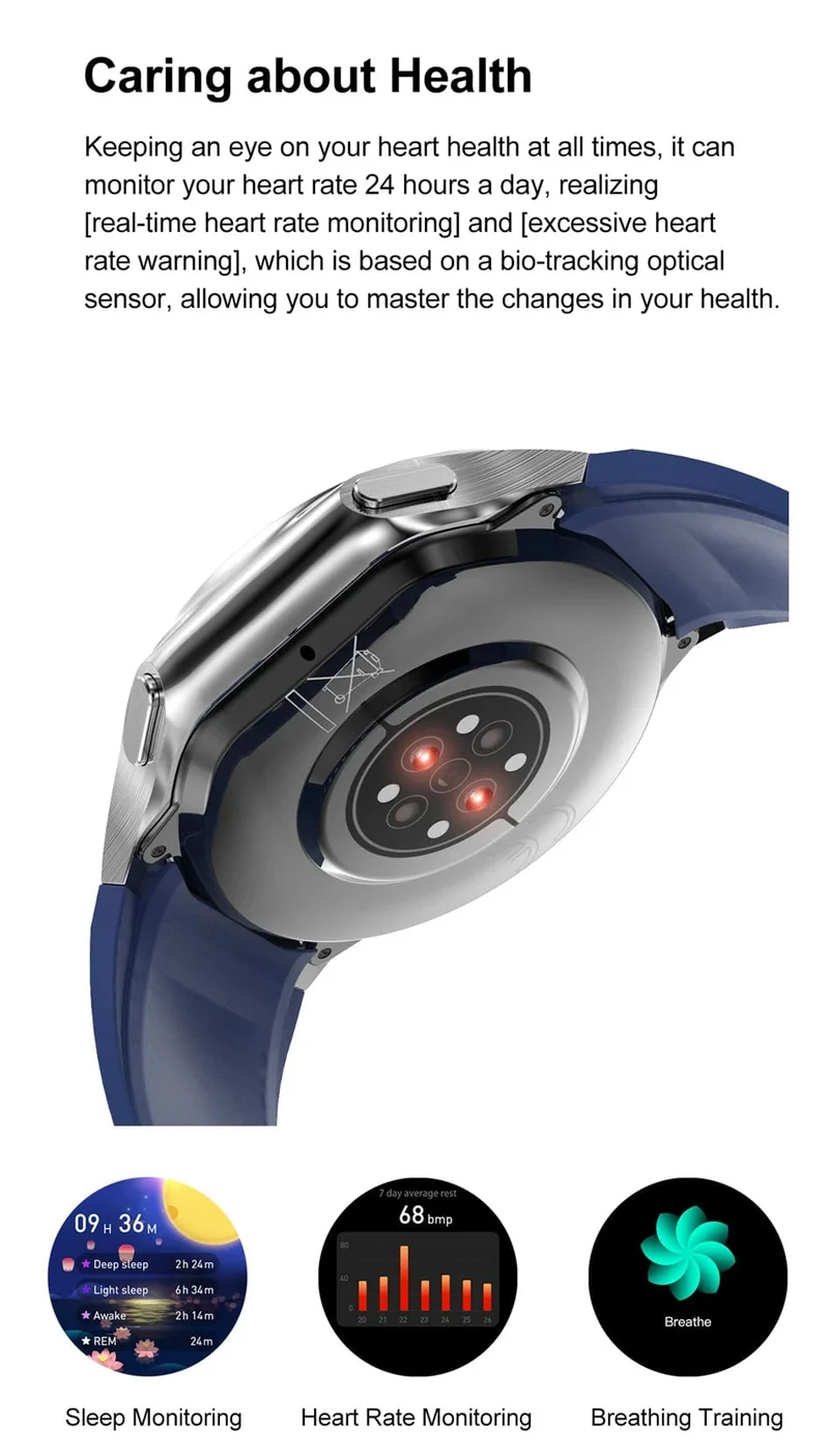 Neu Für OPPO Uhr X Smart Uhr Männer Sport & Fitness Armband 32Gb Große Speicher TWS Kopfhörer Musik Player BT Anruf Smartwatch