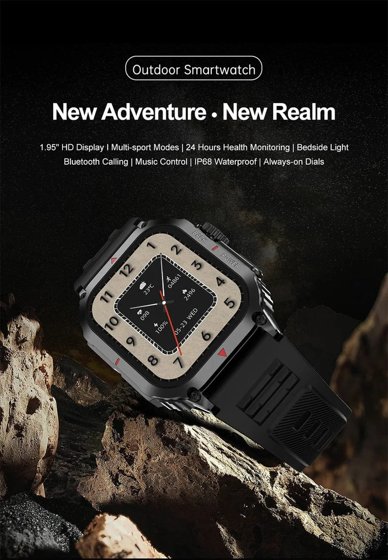 Für Huawei Xiaomi NFC Smart Watch Männer AMOLED HD Bildschirm Herzfrequenz Gesundheitstracker Bluetooth Anruf IP68 Wasserdichte Smartwatch 2024