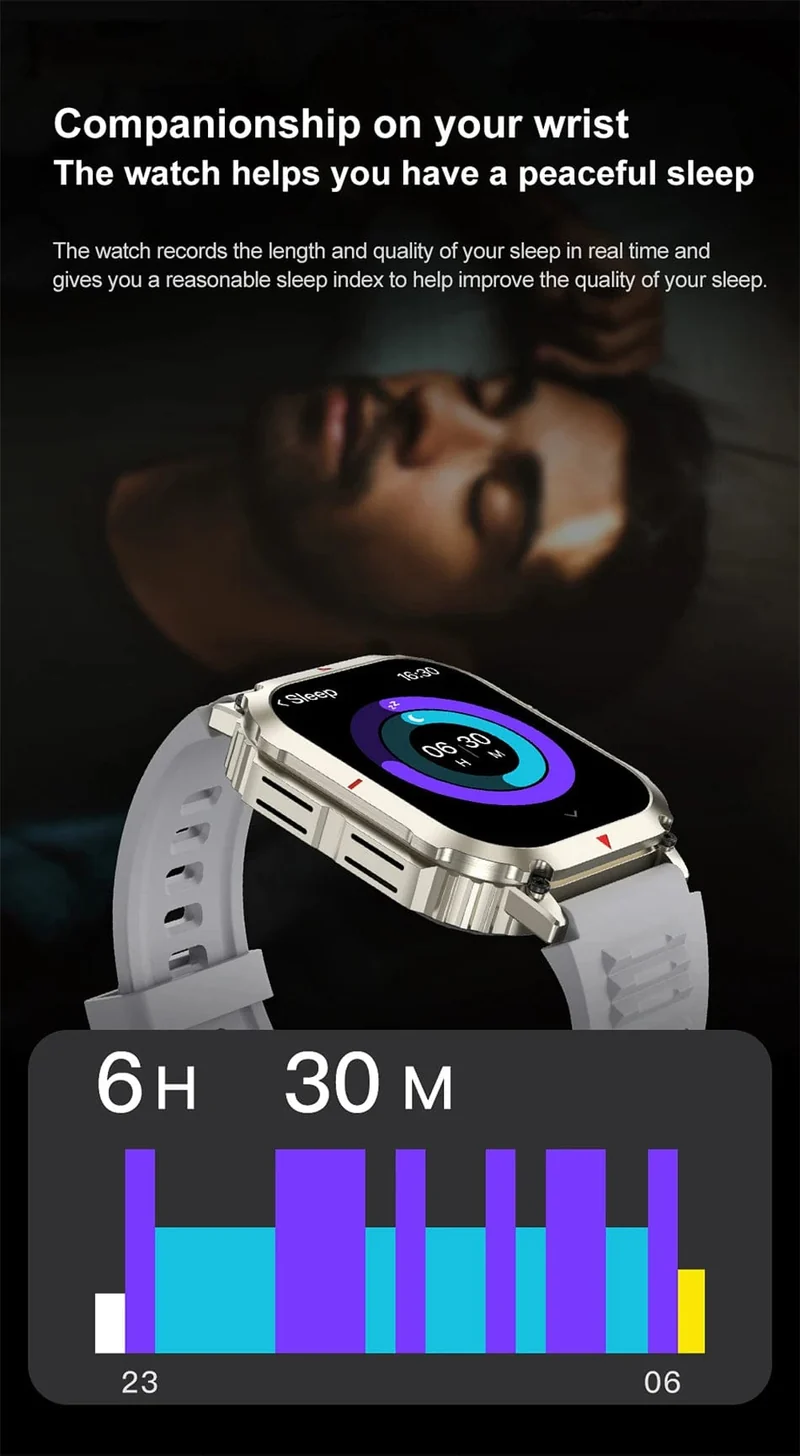 Für Huawei Xiaomi NFC Smart Watch Männer AMOLED HD Bildschirm Herzfrequenz Gesundheitstracker Bluetooth Anruf IP68 Wasserdichte Smartwatch 2024