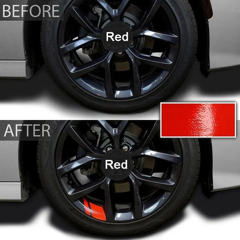 6 Stück Autoaufkleber, reflektierende Radnabenaufkleber, widerstandsfähige Abdeckung, Außenzubehör, Autodekor, Autoaufkleber für Dodge Chrysler Jeep