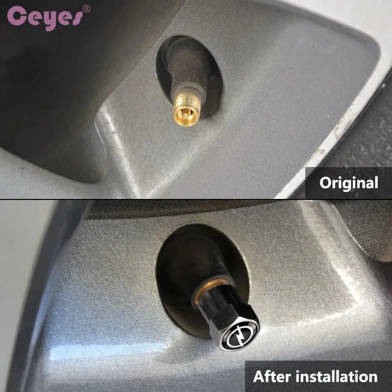Ceyes 4 teile/los Auto Embleme Auto Styling Fall Für Opel Insignia Astra Antara Meriva Zafira HG Corsa Auto-Styling Auto zubehör