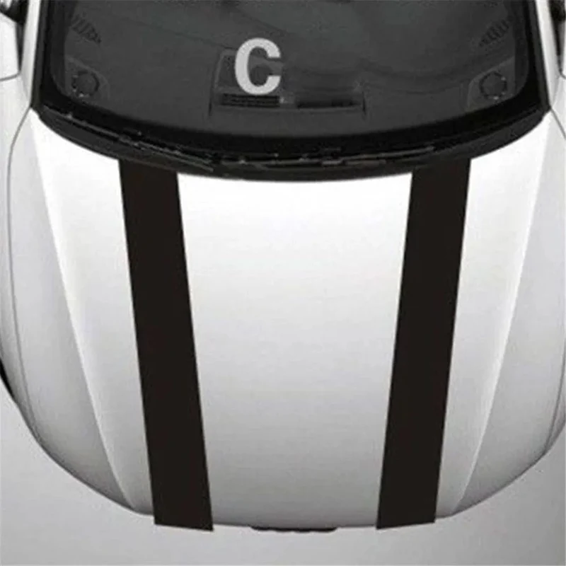 Motorhauben-Autoaufkleber, personalisierte Streifenaufkleber, modifizierter Karosserieaufkleber, heiß verkauftes Autozubehör, Dekoration, Abdeckfolie