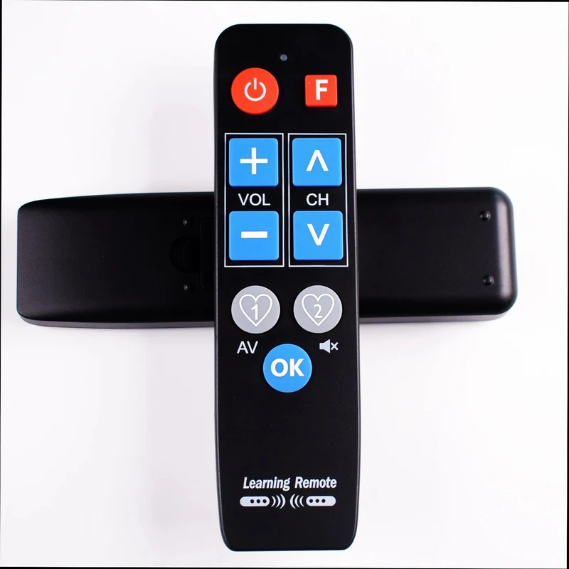 IR Lernen Universal Fernbedienung für TV-BOX DVD STB VCR HIFI TV Heizung, 9 große tasten Lernen Controller