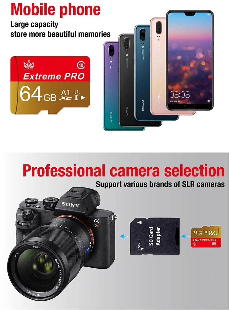 High speed speicher karten 4GB 8GB 16 GB 32 GB 64GB class 128 mini sd karte 10 GB TF karte XNUMX GB XNUMX GB XNUMXGB cartao de memoria für Handy Kamera