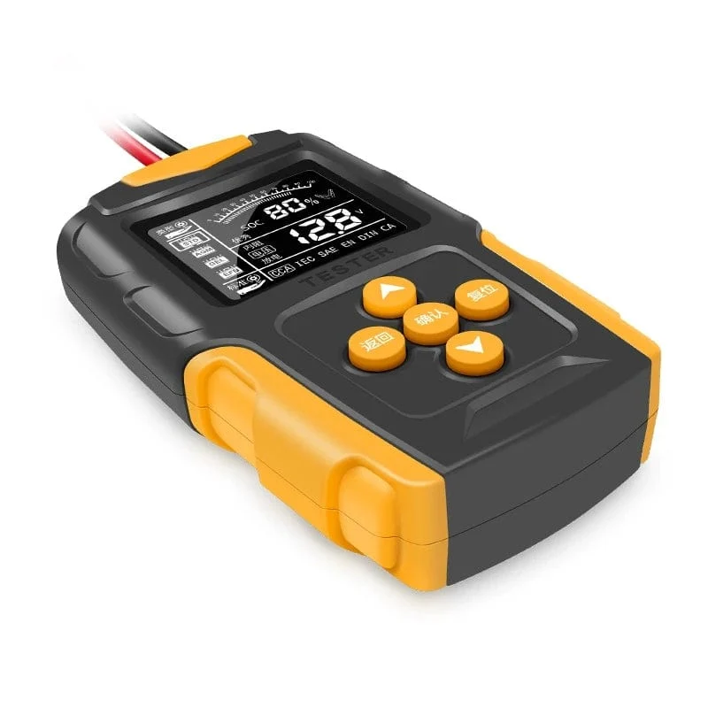 12V/24V Autobatterietester Digitalanzeige Parameter Autobatterie Innenwiderstandstester 1 PC