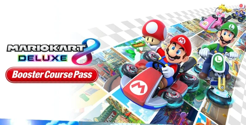 Mario Kart 8 Deluxe Bundle (Spiel + Booster Course Pass) Nintendo Switch Spielangebote 100 % originale physische Spielkarte für Switch