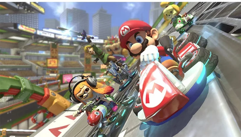 Mario Kart 8 Deluxe Bundle (Spiel + Booster Course Pass) Nintendo Switch Spielangebote 100 % originale physische Spielkarte für Switch