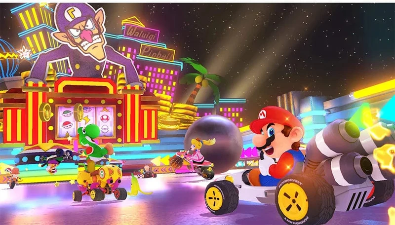 Mario Kart 8 Deluxe Bundle (Spiel + Booster Course Pass) Nintendo Switch Spielangebote 100 % originale physische Spielkarte für Switch
