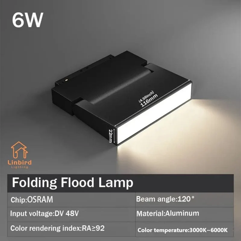 Smart Magnetische Schiene Licht System Moderne Flexible Leuchte LED Strahler DC48V Decke Innen Licht Smart Home Lampe Wohnzimmer