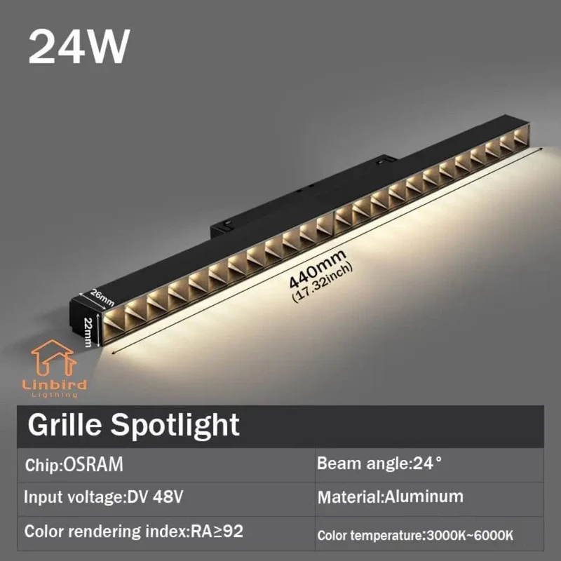 Smart Magnetische Schiene Licht System Moderne Flexible Leuchte LED Strahler DC48V Decke Innen Licht Smart Home Lampe Wohnzimmer
