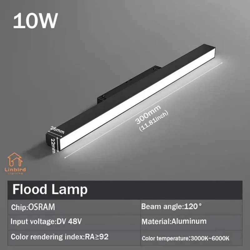 Smart Magnetische Schiene Licht System Moderne Flexible Leuchte LED Strahler DC48V Decke Innen Licht Smart Home Lampe Wohnzimmer