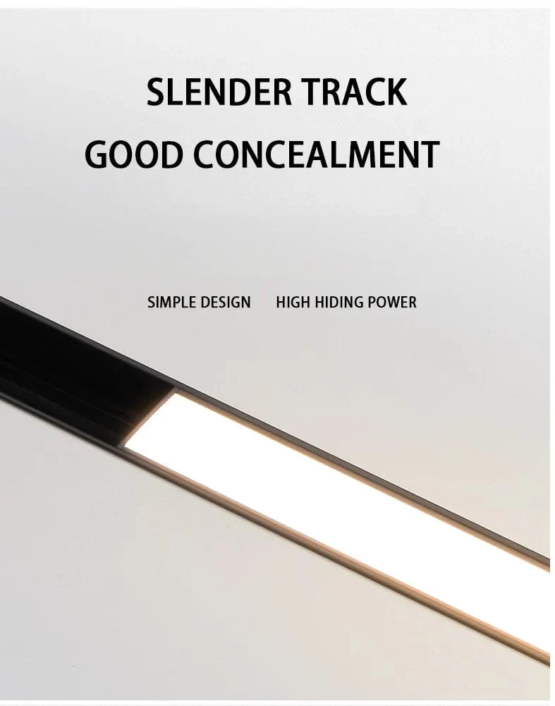 Smart Magnetische Schiene Licht System Moderne Flexible Leuchte LED Strahler DC48V Decke Innen Licht Smart Home Lampe Wohnzimmer