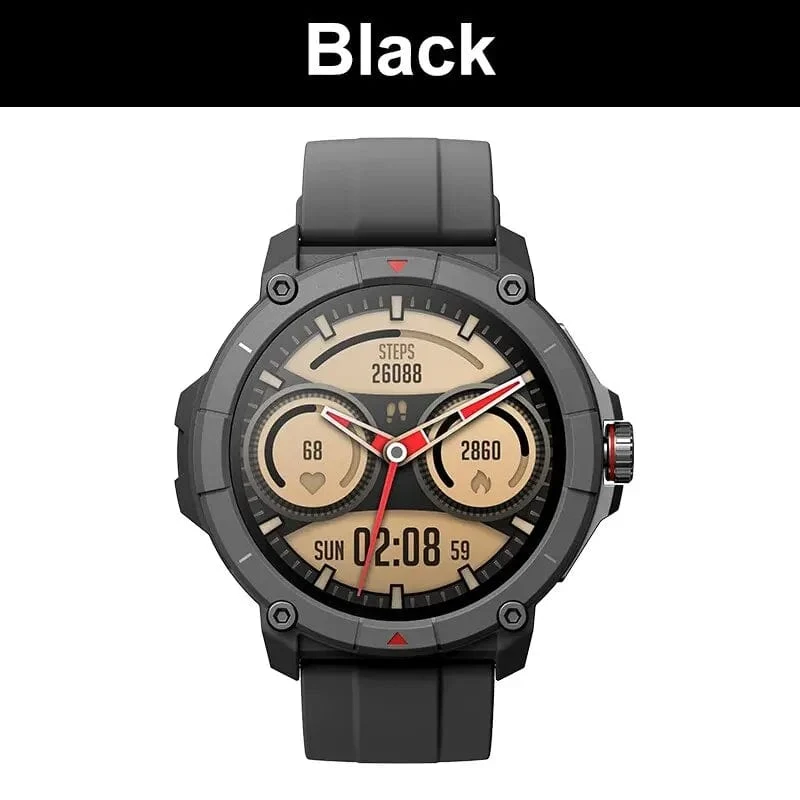 [Weltpremiere] MASX Oasis X Premium GPS Smart Watch Alexa Eingebautes GPS Hi-Fi Bluetooth Telefonanrufe Militärqualität Sportuhr
