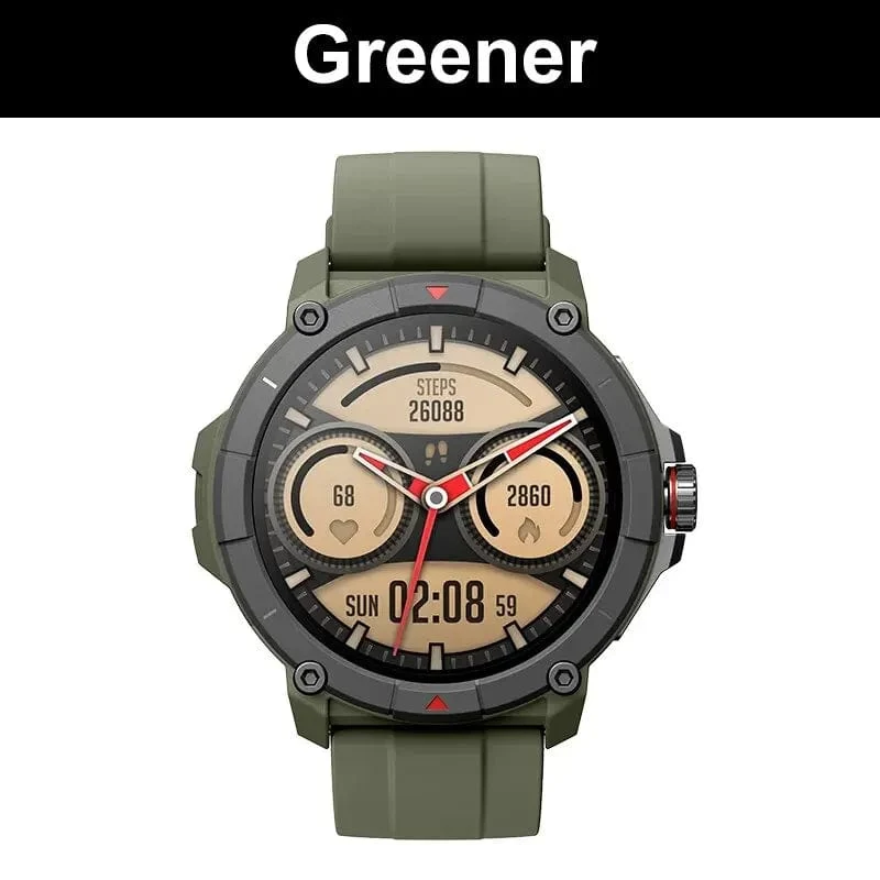 [Weltpremiere] MASX Oasis X Premium GPS Smart Watch Alexa Eingebautes GPS Hi-Fi Bluetooth Telefonanrufe Militärqualität Sportuhr