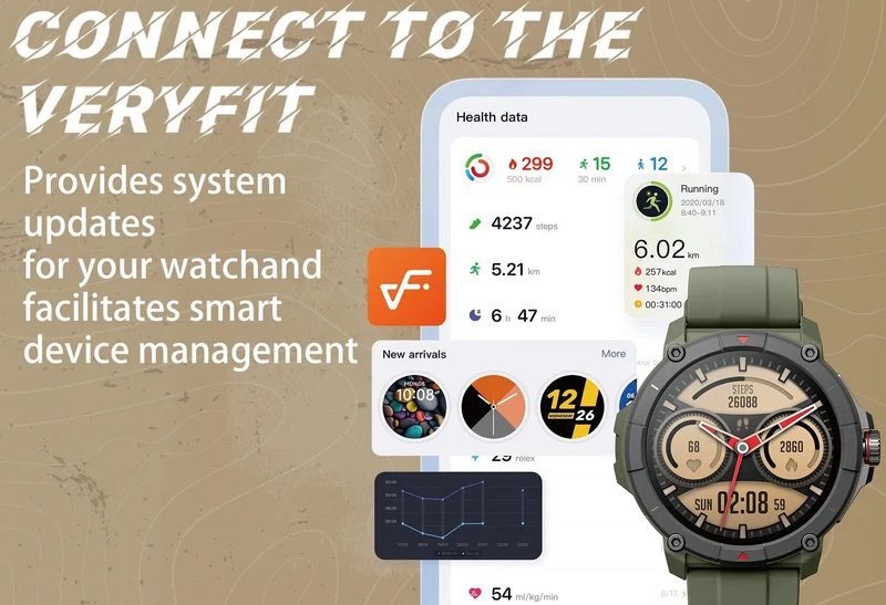 [Weltpremiere] MASX Oasis X Premium GPS Smart Watch Alexa Eingebautes GPS Hi-Fi Bluetooth Telefonanrufe Militärqualität Sportuhr
