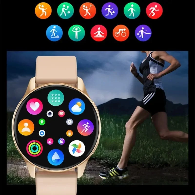 LIGE Männer Smart Watch Frauen Herzfrequenz Blutdrucküberwachung Bluetooth Anruf Smart Watches Männer IP67 wasserdichte Männer Smartwatch
