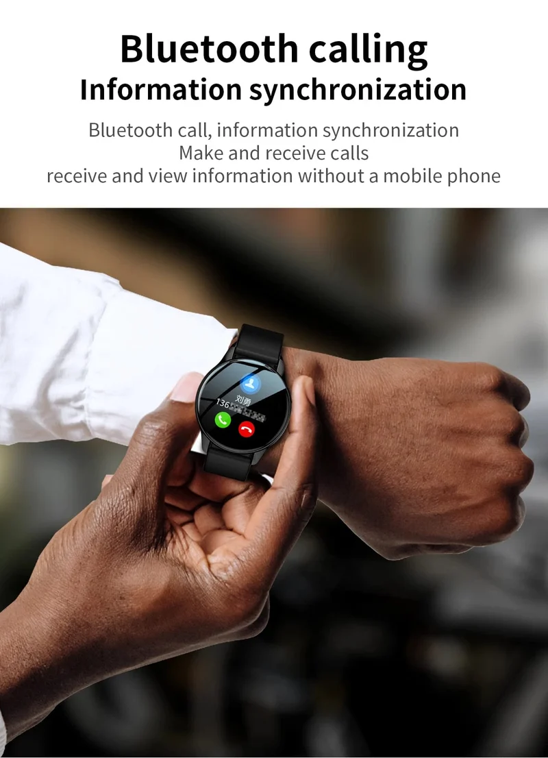 LIGE Männer Smart Watch Frauen Herzfrequenz Blutdrucküberwachung Bluetooth Anruf Smart Watches Männer IP67 wasserdichte Männer Smartwatch