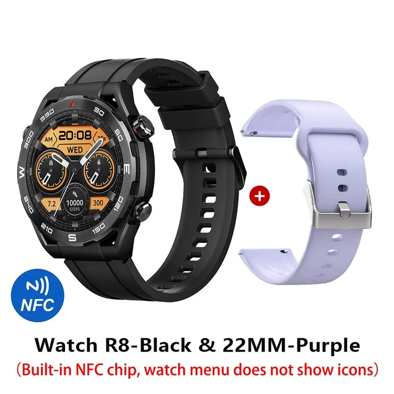HAYLOU Watch R8 Smartwatch 1.43 Zoll AMOLED HD-Display Smartwatch Bluetooth-Anruf- und Sprachassistent Multi-Grade Robustheitsuhr