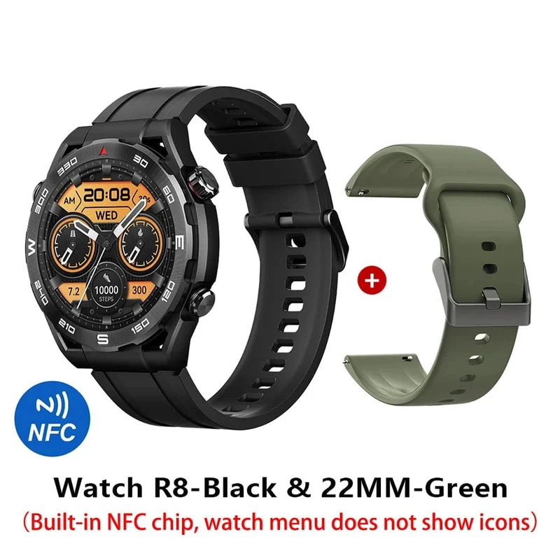 HAYLOU Watch R8 Smartwatch 1.43 Zoll AMOLED HD-Display Smartwatch Bluetooth-Anruf- und Sprachassistent Multi-Grade Robustheitsuhr