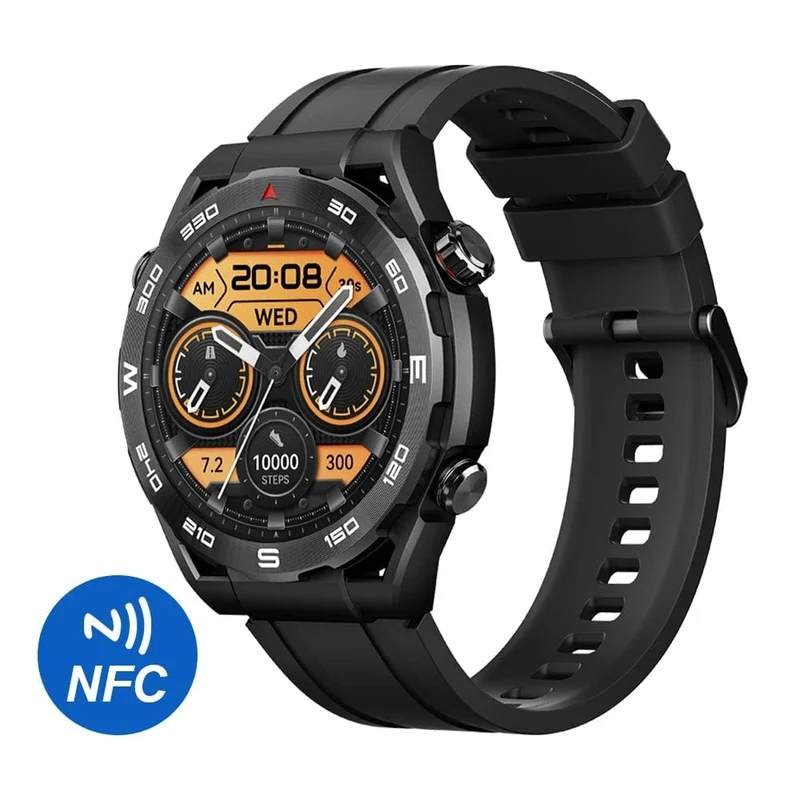 HAYLOU Watch R8 Smartwatch 1.43 Zoll AMOLED HD-Display Smartwatch Bluetooth-Anruf- und Sprachassistent Multi-Grade Robustheitsuhr