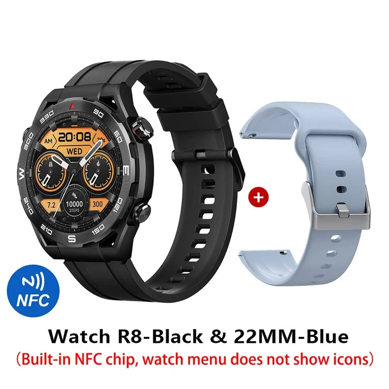 HAYLOU Watch R8 Smartwatch 1.43 Zoll AMOLED HD-Display Smartwatch Bluetooth-Anruf- und Sprachassistent Multi-Grade Robustheitsuhr