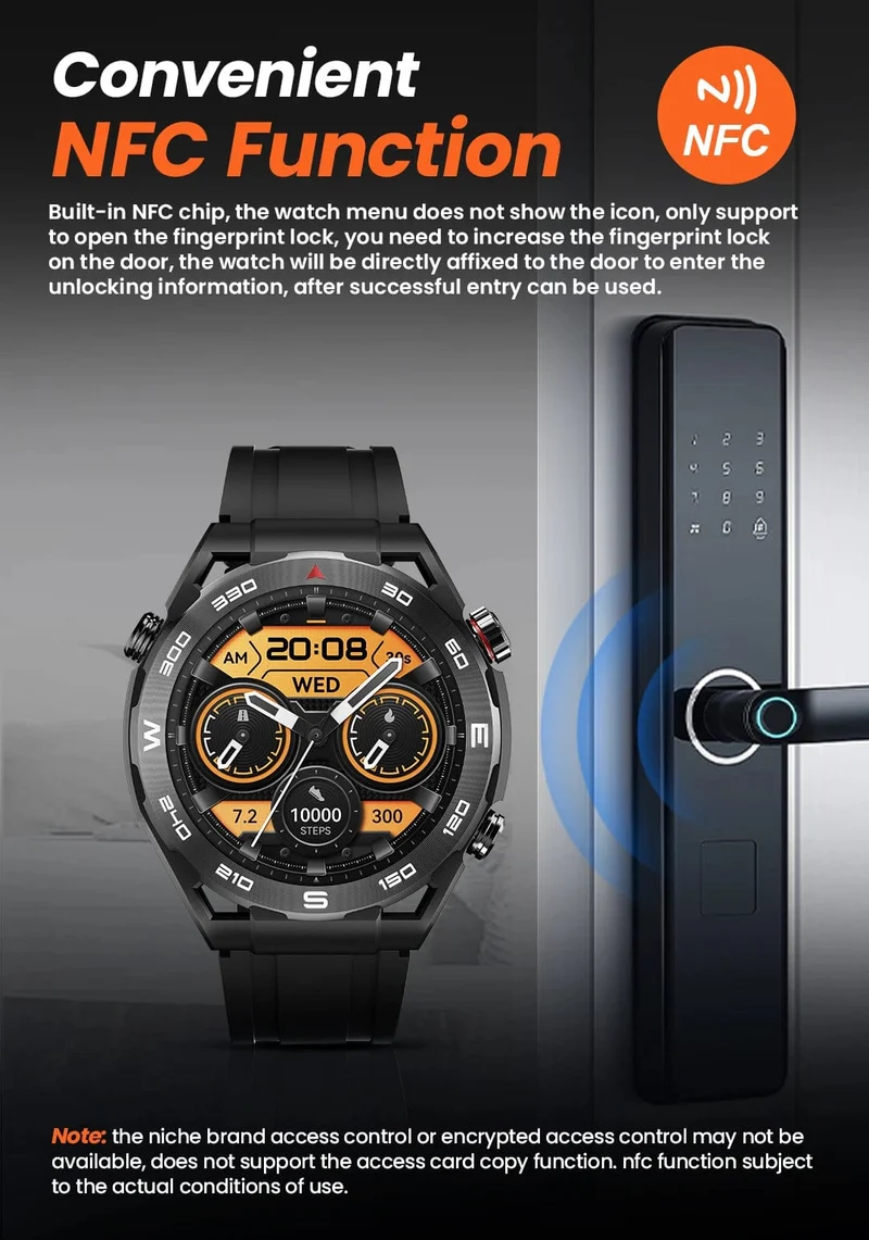 HAYLOU Watch R8 Smartwatch 1.43 Zoll AMOLED HD-Display Smartwatch Bluetooth-Anruf- und Sprachassistent Multi-Grade Robustheitsuhr