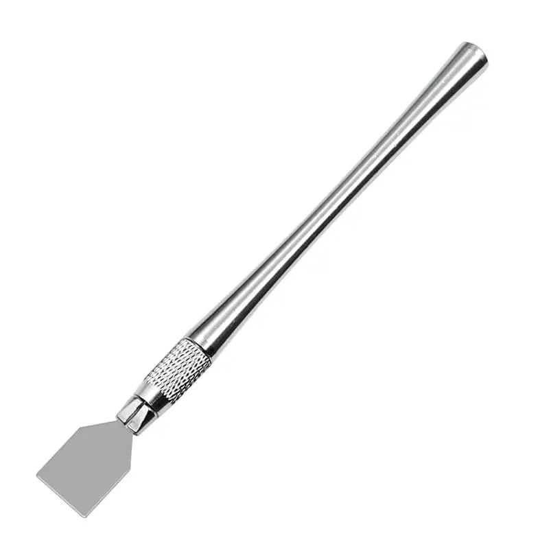 1 Set CPU-Stemmmesser-Demontageklingen, Hebel-Öffnungswerkzeug, Brecheisen-Kit aus Metall für die Reparatur von Telefoncomputer-IC-Chips und BGA-Handwerkzeugen