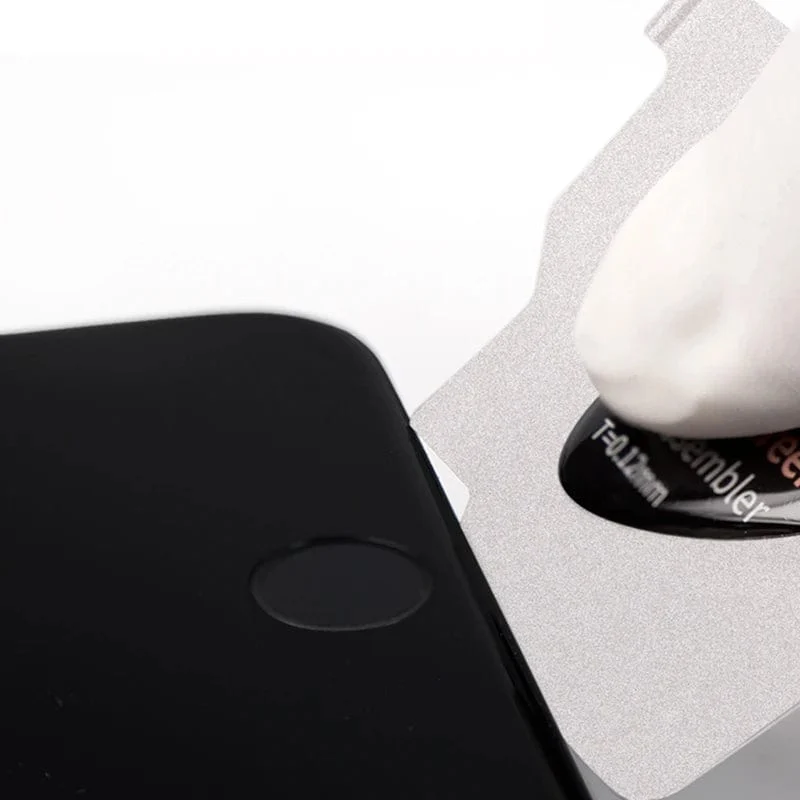 QianLi Handy-LCD-Bildschirm-Spudger-Öffnungs- und Hebelkarte, ultradünn, flexibel, zum Zerlegen von Telefonreparaturwerkzeugen aus Stahl und Metall
