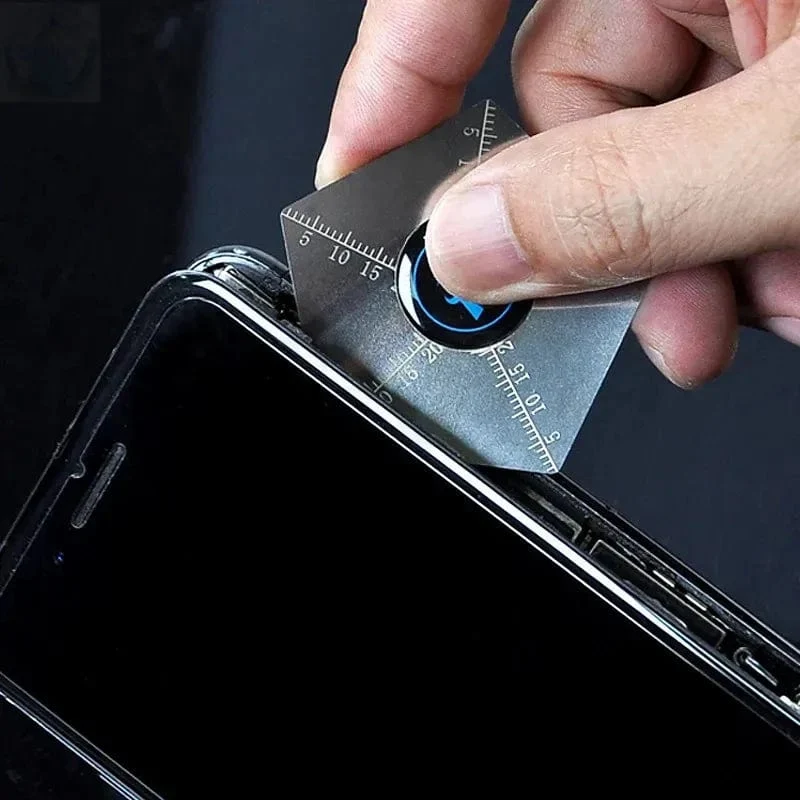 5 teile/paket Handy Gebogene LCD Bildschirm Spudger Öffnungs-hebel-karte Werkzeuge Ultra Dünne Flexible Handy Zerlegen Stahl Metall