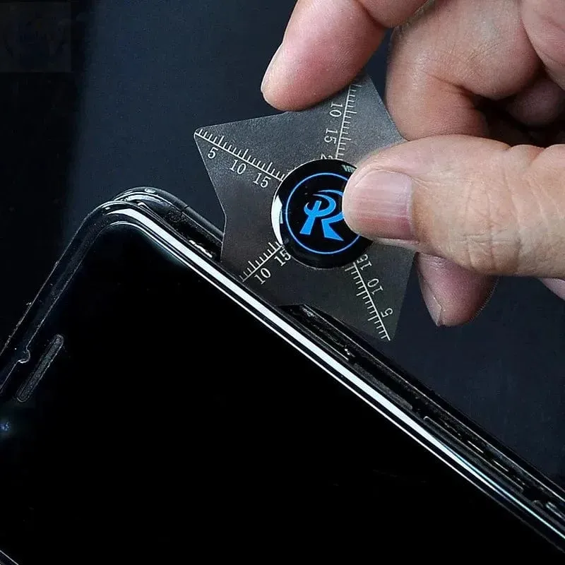 5 teile/paket Handy Gebogene LCD Bildschirm Spudger Öffnungs-hebel-karte Werkzeuge Ultra Dünne Flexible Handy Zerlegen Stahl Metall