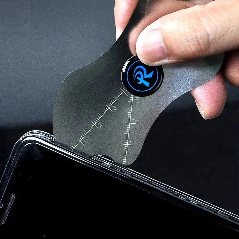 5 teile/paket Handy Gebogene LCD Bildschirm Spudger Öffnungs-hebel-karte Werkzeuge Ultra Dünne Flexible Handy Zerlegen Stahl Metall
