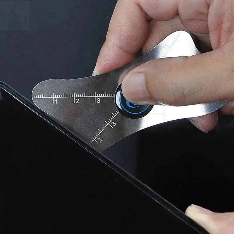 5 teile/paket Handy Gebogene LCD Bildschirm Spudger Öffnungs-hebel-karte Werkzeuge Ultra Dünne Flexible Handy Zerlegen Stahl Metall