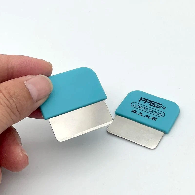 1 Stücke ultradünne Metallöffnungskarte mit Kunststoffgriff für Handy iPad LCD-Bildschirmanzeige zerlegen Hebelöffnungswerkzeuge