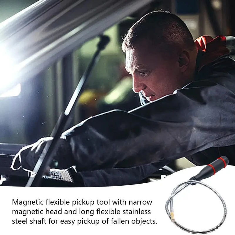 Magnetrohr, Teleskopgriff, Auto-Werkzeugsatz, tragbarer Magnetgreifer, Pickup, Auto-Demontagewerkzeuge, mechanische Auto-Werkstattwerkzeuge