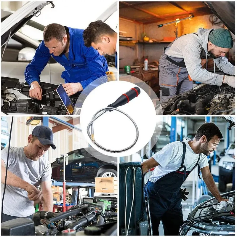 Magnetrohr, Teleskopgriff, Auto-Werkzeugsatz, tragbarer Magnetgreifer, Pickup, Auto-Demontagewerkzeuge, mechanische Auto-Werkstattwerkzeuge